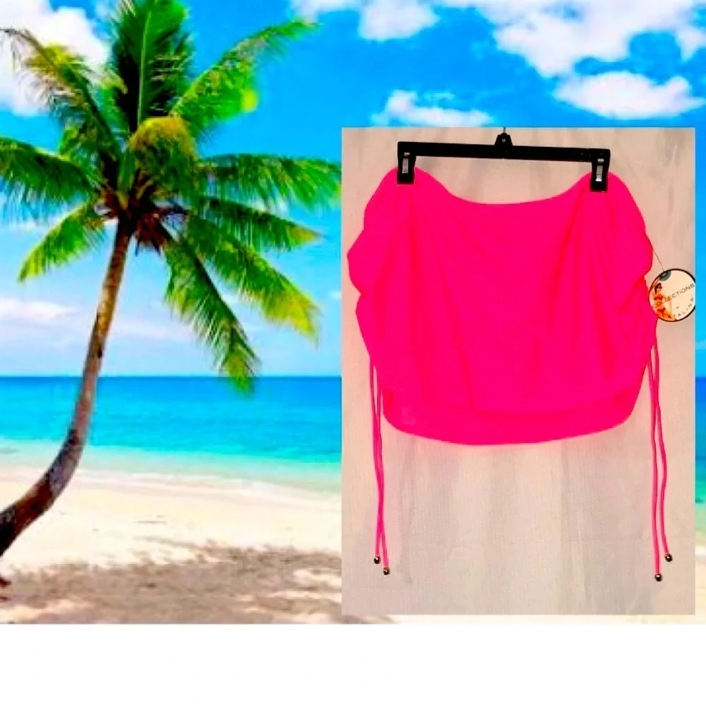 Hot pink NWT Swim Bikini Bottoms Size 3X